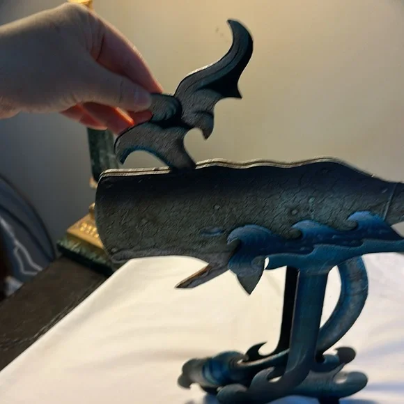 Authentic model balance toy rocking whale 🐋